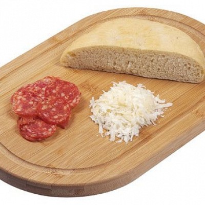Tocator oval din bambus - 0300469 0300469 tocatoare de bucatarie