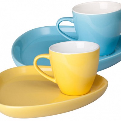 Ceasca de cafea cu farfurie - AP61813 AP61813 cesti cu farfurii pentru cafea