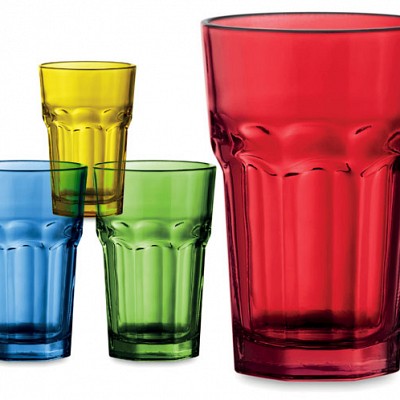 Pahar din sticla colorata - AP741244 AP741244 pahare promotionale din sticla colorata
