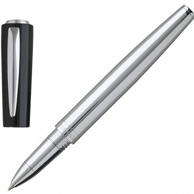 Pix cu corp argintiu si capac negru - RSN2515 pixuri metalice cu capac Nina Ricci RSN2515 Comete