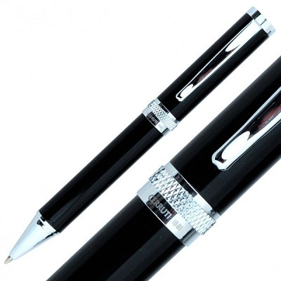 Pix de lux cu corp negru si finisari cromate - Focus NST8304 NST8304 pixuri metalice de lux Cerruti 1881 Focus