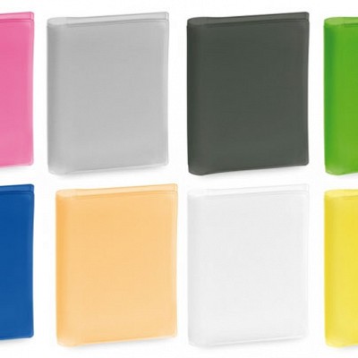 AP741219 Port carduri promotionale colorate cu 2 compartimente