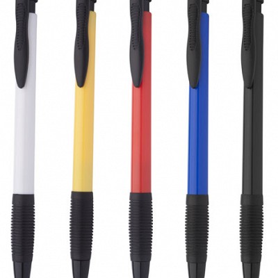 Creion mecanic cu grip si radiera - AP761563 AP761563 Creioane mecanice promotionale cu grip si radiera