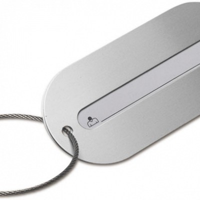 Eticheta metalica pentru bagaje - 3129 etichete metalice pentru bagaje 3129