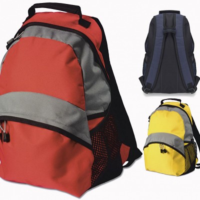 Rucsac promotional cu buzunar exterior - 5587 rucsacuri promotionale colorate 5587