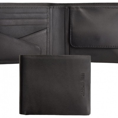 Portofel Cerruti din piele cu buzunar pentru monede - N1804LN N1804LN portofele din piele Cerruti 1881 Messenger