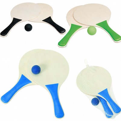 Set de tenis de plaja cu 2 rachete si minge - AP761041 AP761041 Seturi de tenis de plaja cu 2 rachete si minge