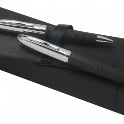 Set de lux cu 2 pixuri metalice Cerruti - NPBR420 pixuri Cerruti 1881 Partner NPBR420