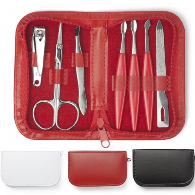 Set pentru manichiura cu etui - 7618 truse cu accesorii de manichiura si pedichiura 7618