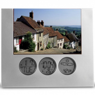 Rama foto cu statie meteo - 2747 rame foto cu ceas si termometru 2747