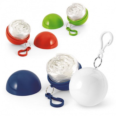 Pelerina de ploaie ambalata in bila cu carabina - 99214 pelerine de ploaie cu suport colorat 99214