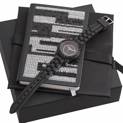 Set de ceas Ungaro cu canetel A6 - UPMN255 UPMN255 seturi de ceasuri Ungaro cu carnetele A6