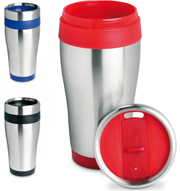 Pahar 455 ml din inox cu capac - MO3559 MO3559 pahare termoizolante promotionale din inox cu capac