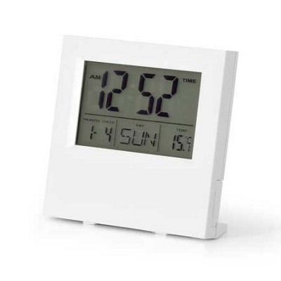 Ceas de birou cu ecran LCD si LED - 97072 ceasuri de birou cu termometru si calendar 97072