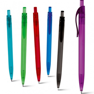 Pix din plastic cu corp subtire si pasta albastra - Mars 91499 pixuri promotionale colorate 91499