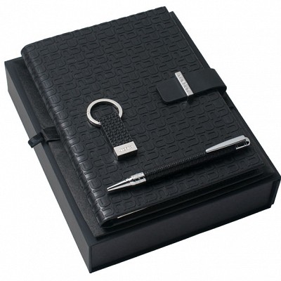 Mapa A5 cu pix Ungaro de lux si breloc cu memorie USB de 8Gb - UPBMU410 UPBMU410 seturi Ungaro mapa cu pix si breloc USB