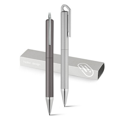 Pix metalic cu corp sidefat si agatatoare mobila - Hook Matte 81003 pixuri metalice cu agatatoare 81003 Hook Matte