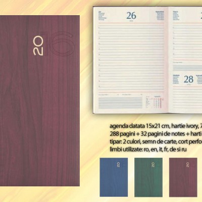 Agenda visinie 2021 cu interior datat - 01460GIBO agende visinii datate 2021 zilnic 15x21