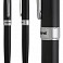 Pixuri de lux negre cu finisari lucioase si accesorii cromate - Cacharel Signature CSN3414 (poza 2) Pix Cacharel negru cu finisari argintii - Signature CSN3414 (poza 2)