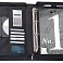 Mape A4 cu mecanism mecanic cu inele metalice, calculator si blocnotes - 7907 (poza 2) Mape A4 cu 7 compartimente si calculator - 7907 (poza 2)
