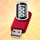 Stick USB cu capacitate de 4GB din plastic si aluminiu - 12351000 (poza 3)