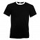 Tricouri barbatesti promotionale, din bumbac cu guler si mansete colorate - F16101 (poza 3) Tricou barbatesc din bumbac cu guler si mansete colorate - F16101 (poza 3)