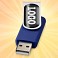 Stick USB cu capacitate de 4GB din plastic si aluminiu - 12351000 (poza 4)