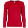 Tricouri de dama din bumbac cu maneci lungi si guler rotund - F02942 (poza 7) Tricou de dama din bumbac cu maneci lungi - F02942 (poza 7)