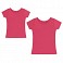 Tricou de dama din bumbac cu cusaturi laterale - F10485 (poza 9)