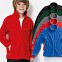 Jachete promotionale de copii, colorate, din fleece cu fermoar lung - SG80K
